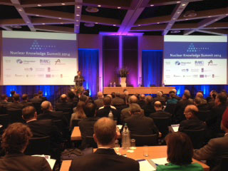 Nuclear Knowledge Summit overview of the conference room