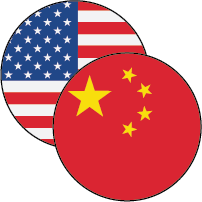 USA en China