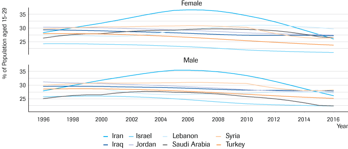 Youth Bulges in the Middle East