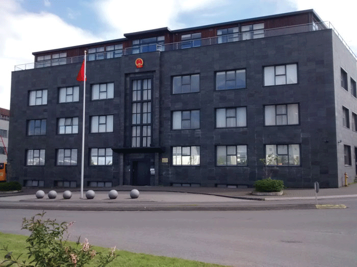 Chinese embassy in Reykjavík 