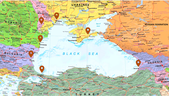 Black Sea littoral states and Moldova