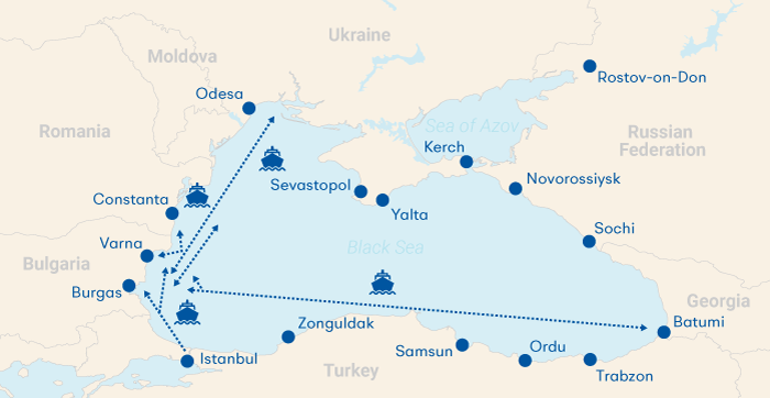 Commercial and logistical activity across Bulgarian ports