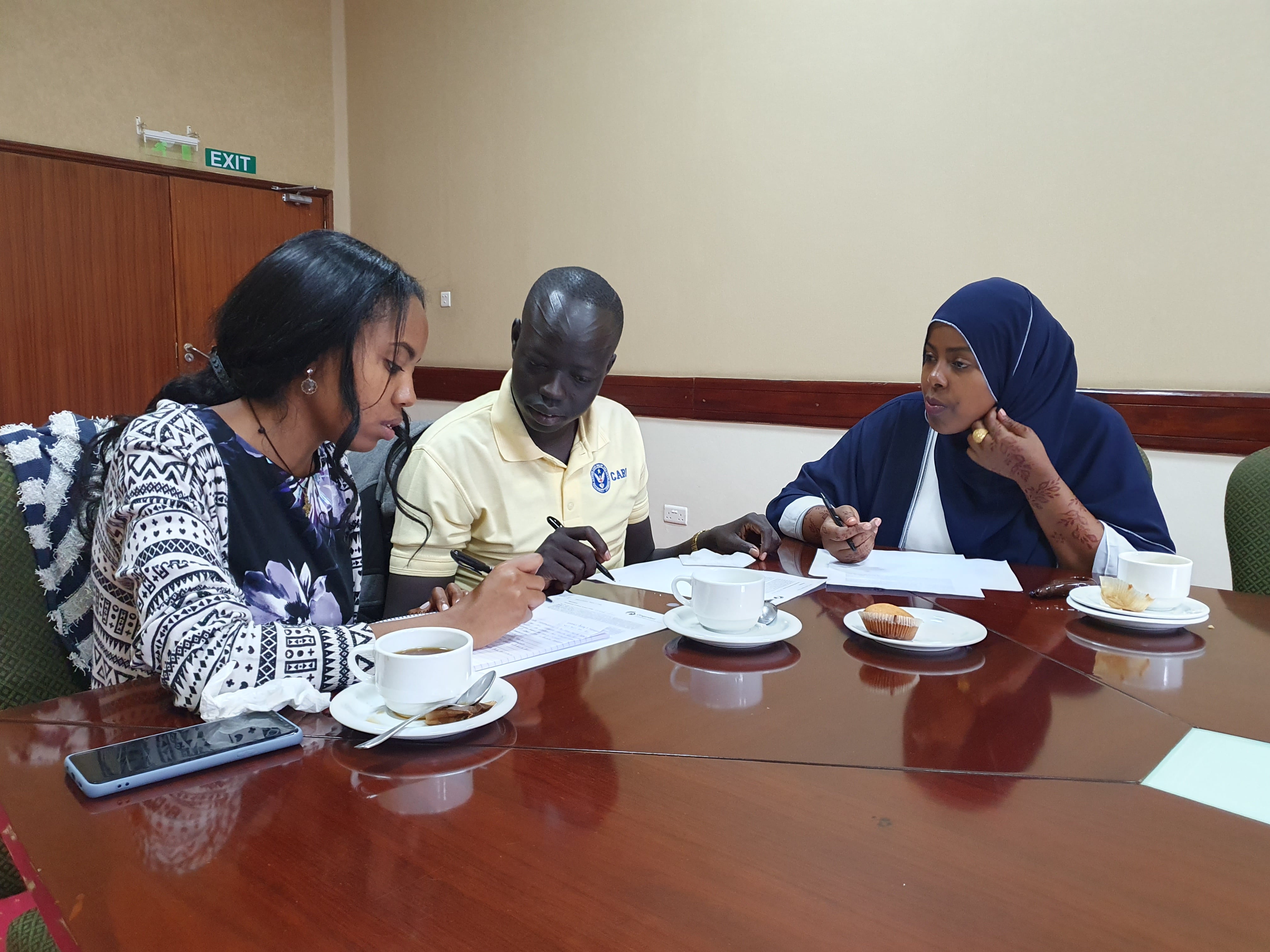 Conflict mediators at work