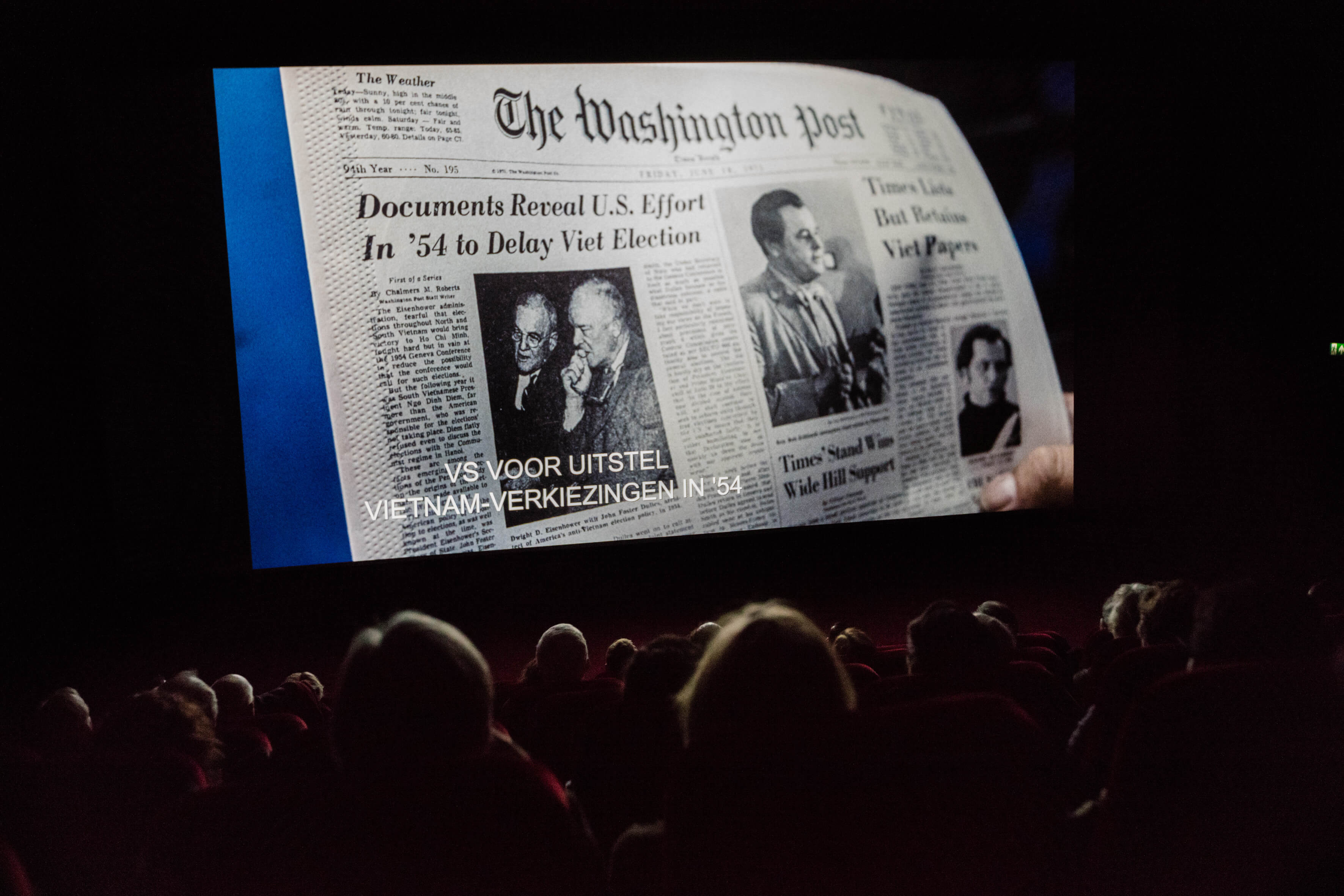 Original frontpage of The Washington Post 
