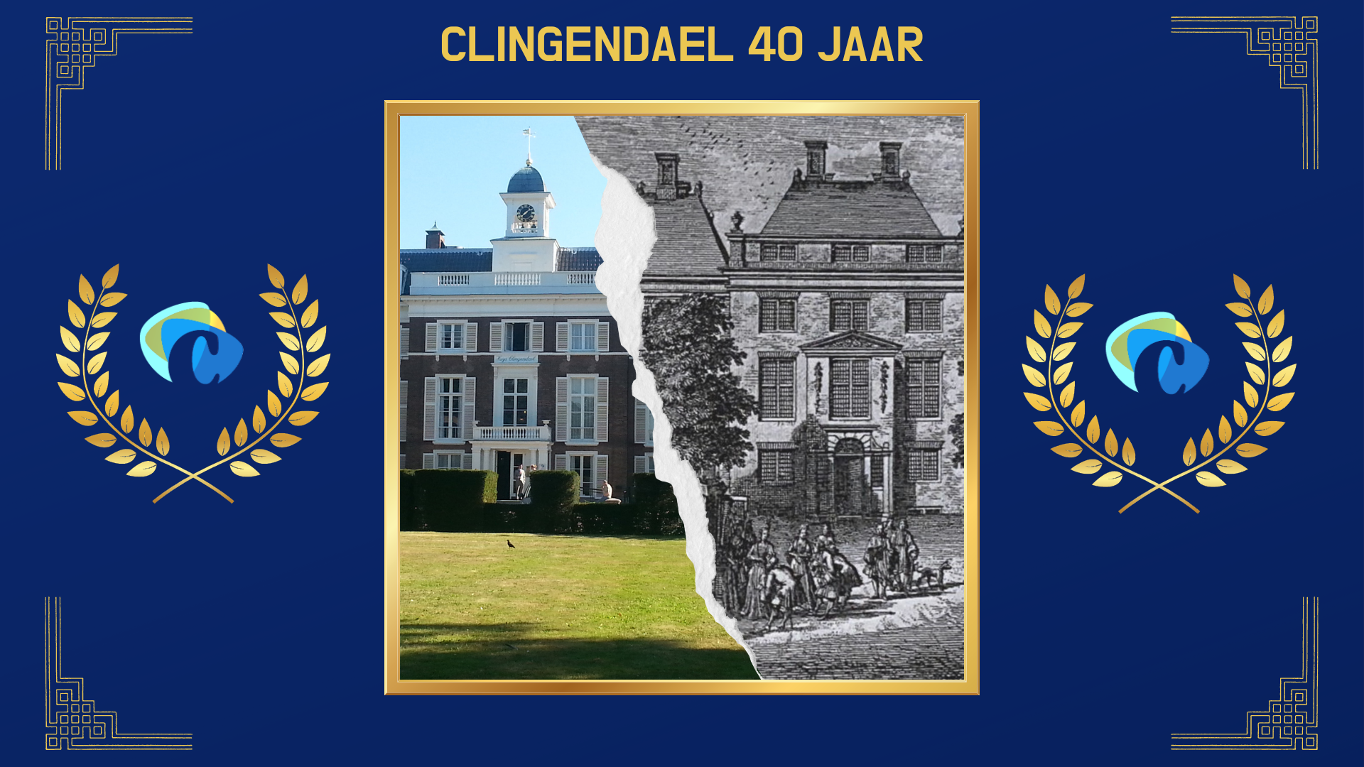 Huys Clingendael toen en nu