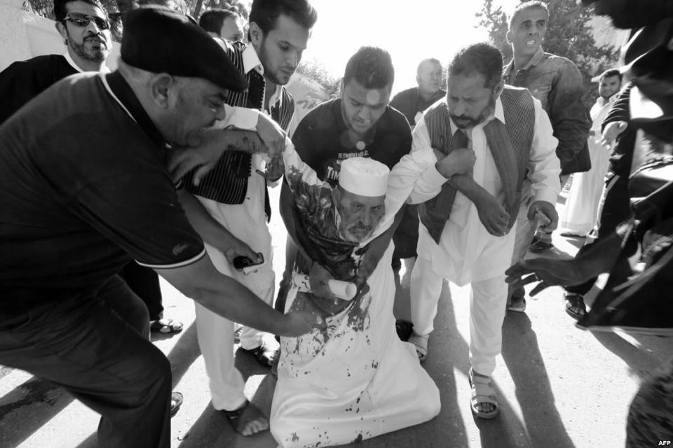 Image from the Gharghour massacre-November 2013 / AlHurra.com