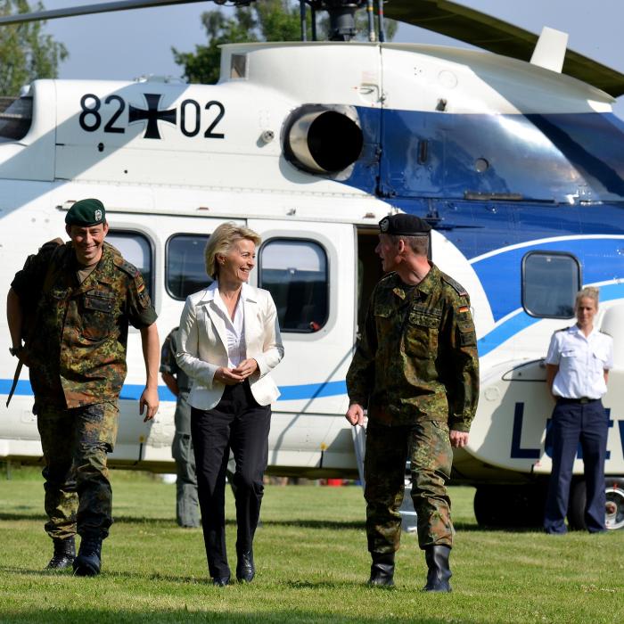 Duitsland streeft naar grotere militaire rol