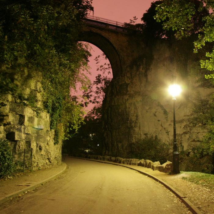 Het netwerk van Buttes-Chaumont