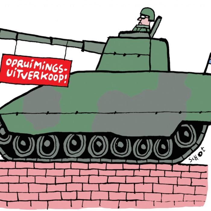 Hier komt het op neer: ons leger kan Nederland niet meer verdedigen