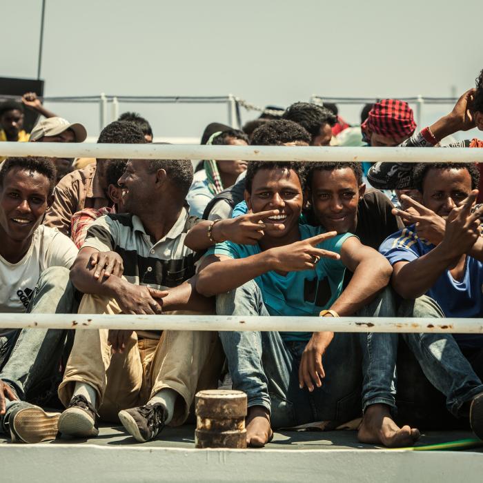 On the shores of safety: migration management in Sicily