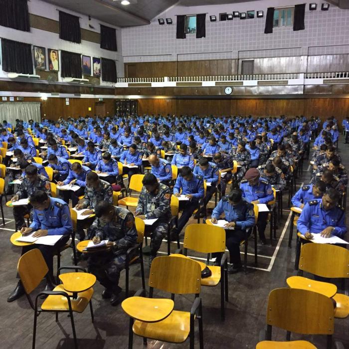 Capacity building by international peacekeeping missions