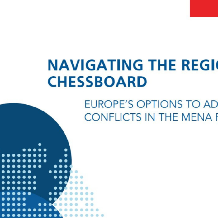 Europe's options to address conflicts in the MENA region