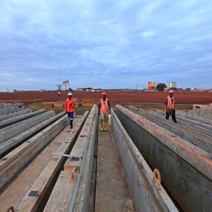 Infrastructure development in fragile settings