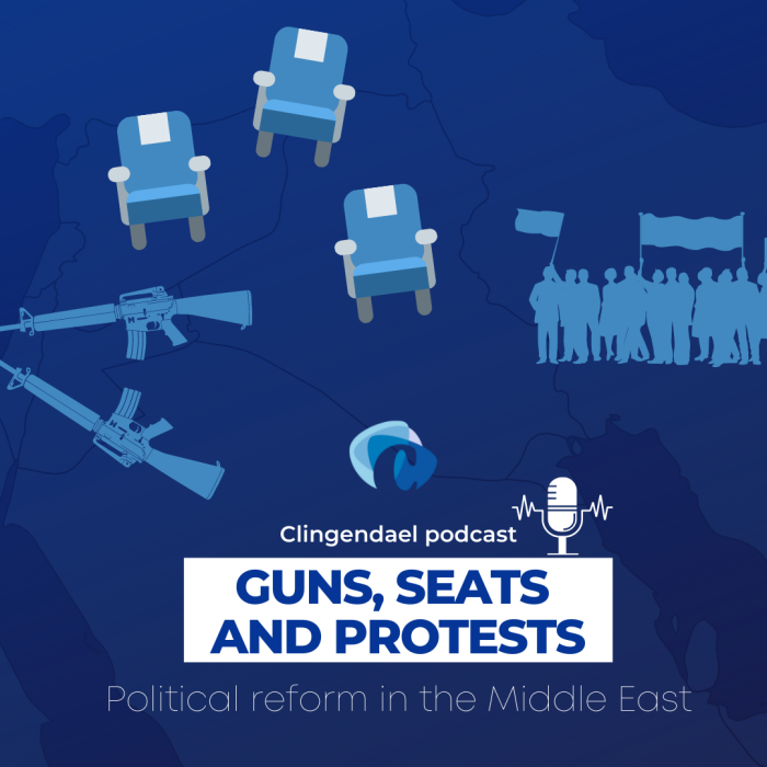 Guns, seats, and protests: Political reform in the Middle East