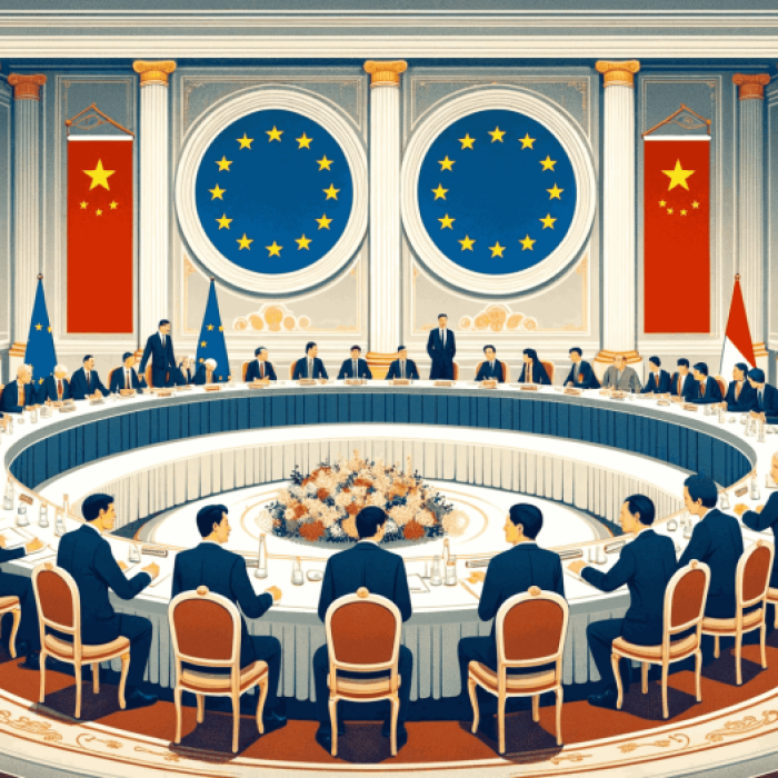 In about a hundred words on the 2023 EU-China Summit
