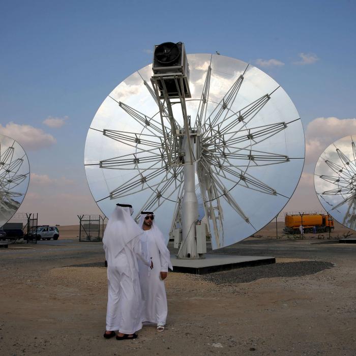 Cutting through the green hype: the political economy of renewable energy in the United Arab Emirates and Oman