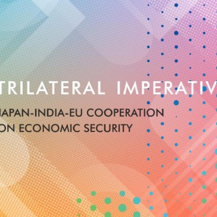 Trilateral Imperatives: Japan-India-EU Cooperation on Economic Security