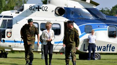 Duitsland streeft naar grotere militaire rol