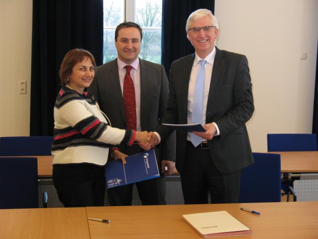 MOU with the Georgian Centre for Diplomatic Training ´Levan Mikeladze´