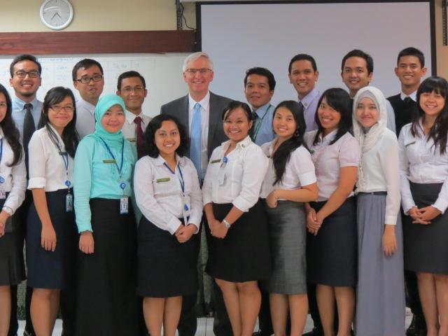 Clingendael Academy Director Ron Ton for training and consultations in Jakarta, Indonesia