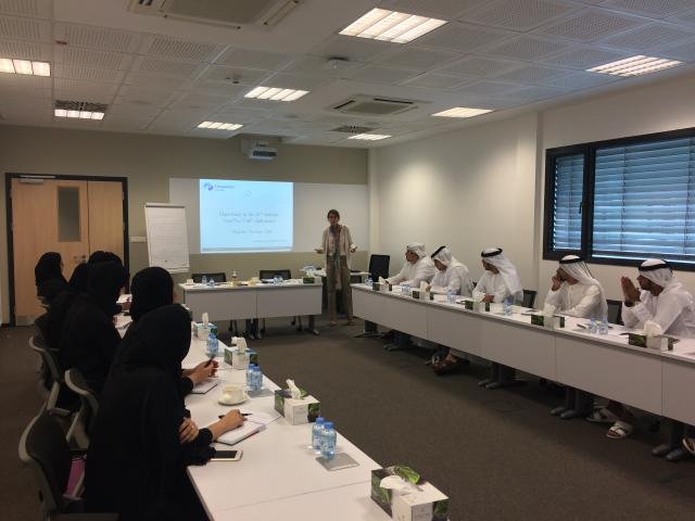Training in diplomacy at the Emirates Diplomatic Academy 