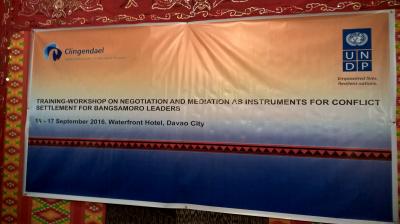 Bangsamoro Inside Mediators: towards sustainable peace