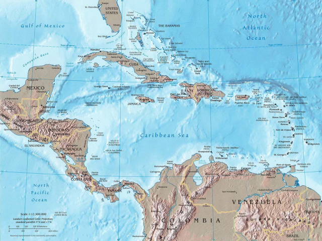Diplomats from Central America & the Caribbean in training