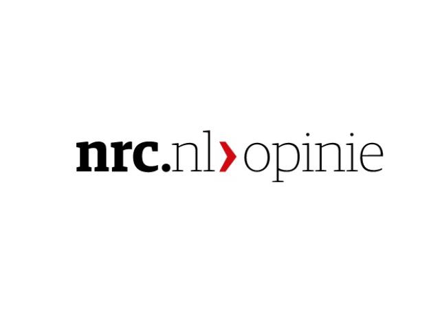 Reactie opiniestuk NRC Handelsblad 26 januari 2015