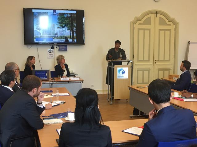 ICC Prosecutor addresses newly posted diplomats 