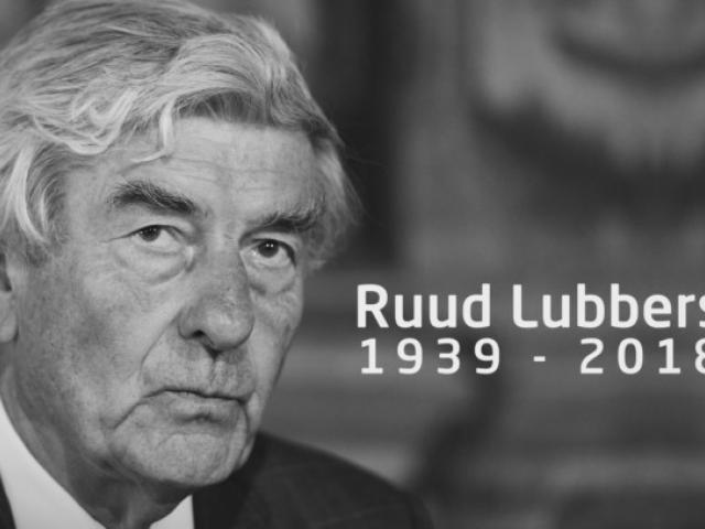 In memoriam Ruud Lubbers