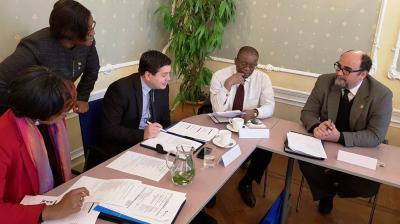 OAS Senior Diplomats in training at Clingendael