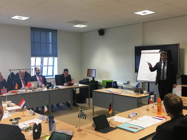 Training high level military for international deployment