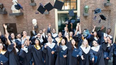 Graduation Class of '19 at Leiden University