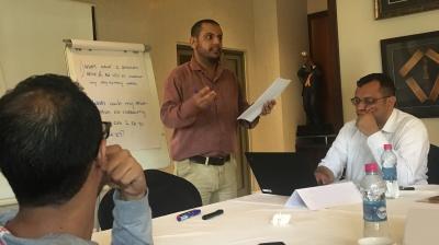 Negotiation training in Djibouti for humanitarian aid workers