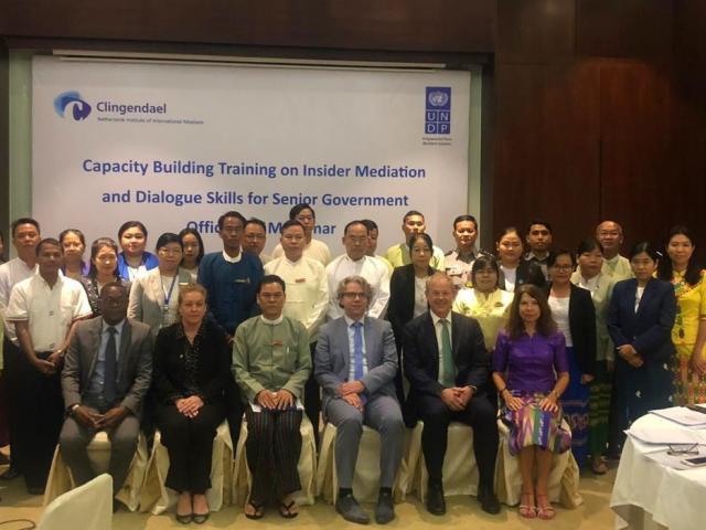 New cooperation between UNDP and Clingendael Academy in Myanmar