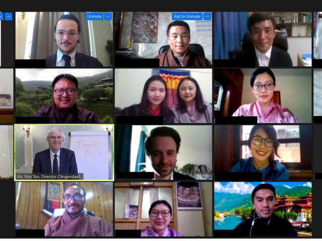 Digital skills training for Bhutanese diplomats