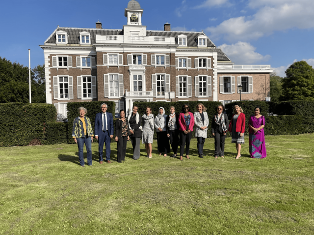 Women Ambassadors Group training at Clingendael