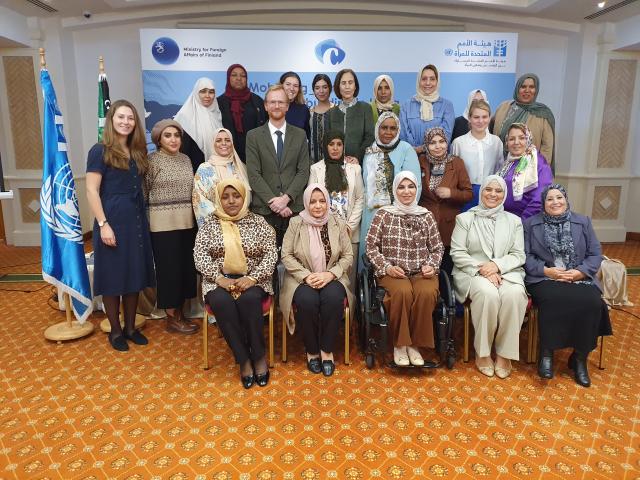 Fifth Negotiation Training Libyan Women Network for Peacebuilding