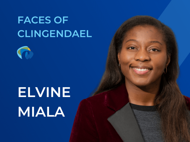 Faces of Clingendael: Elvine Miala 