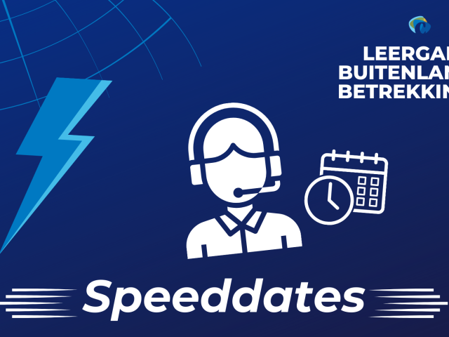 Speeddate met de Leergang Buitenlandse Betrekkingen Trainers