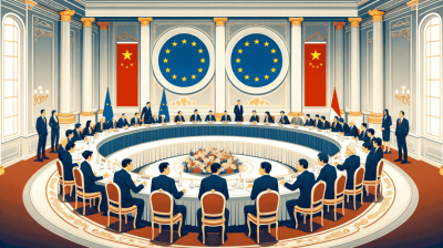 In about a hundred words on the 2023 EU-China Summit
