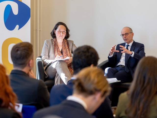 Seminar with Prime Minister of Luxembourg Luc Frieden on the challenges facing the EU 