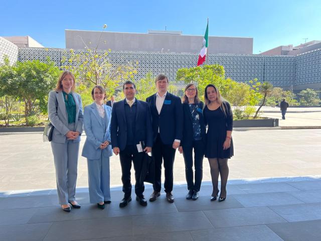 Delegation of European and Ukrainian think tanks visits Mexico