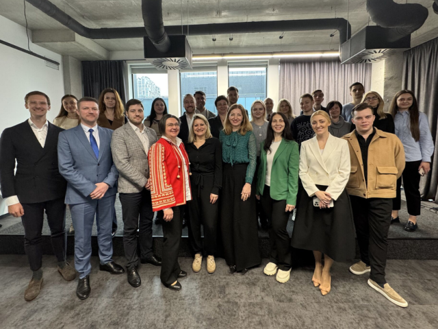 Training internal market experts from Ukrainian government in Kyiv